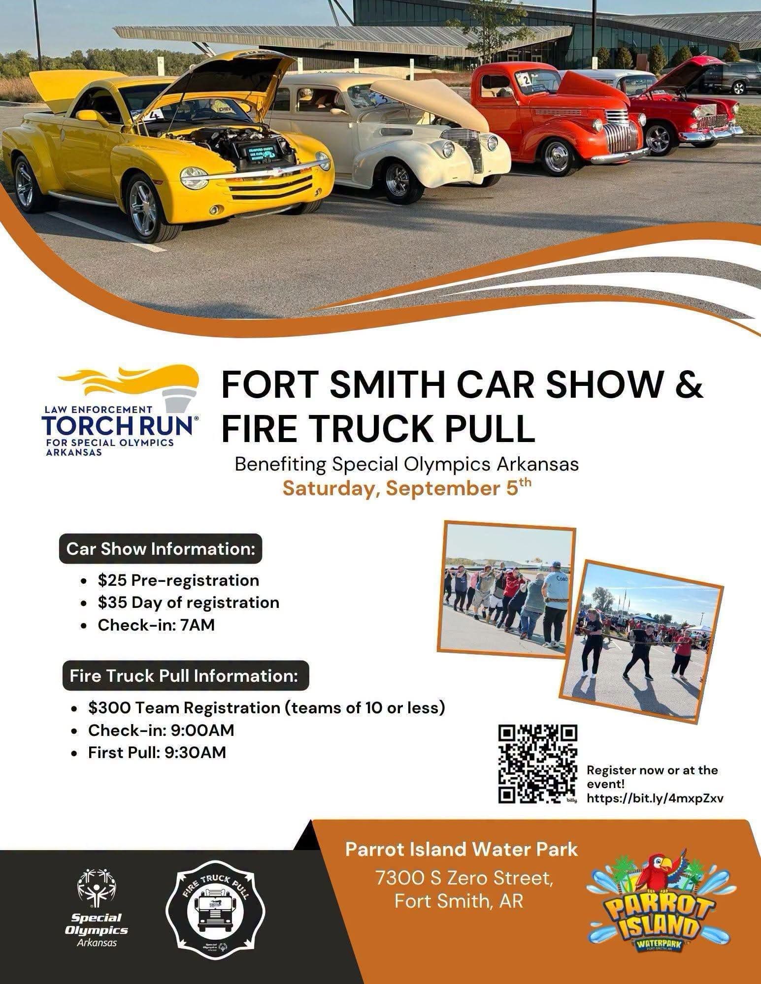 Torch Run for Special Olympics Fort Smith Car Show & Fire Truck Pull