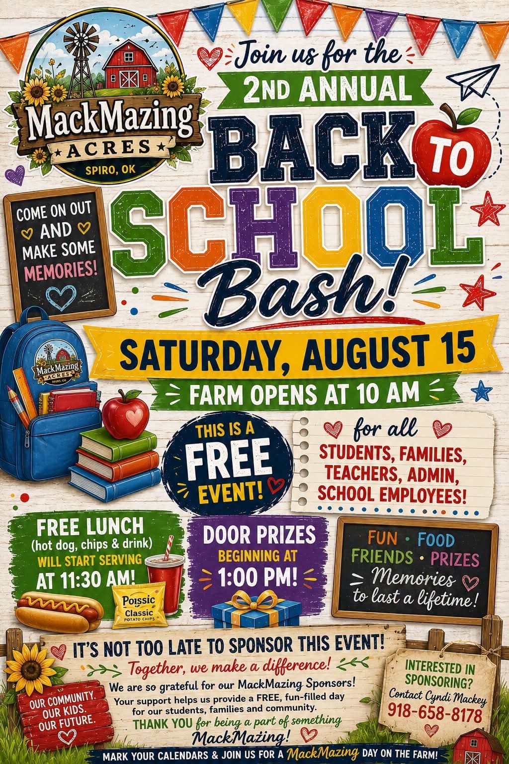 MackMazing Acres Back to School Bash